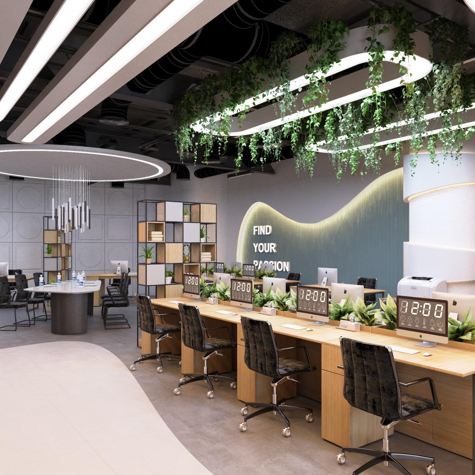 Modern Ofis ve Tavan Aydınlatma